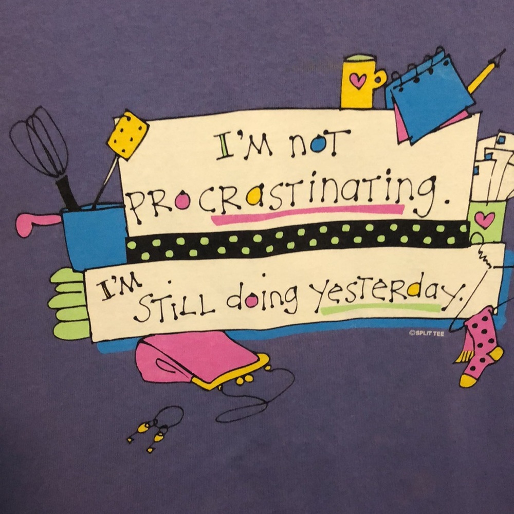 Womens light purple Tshirt size Large